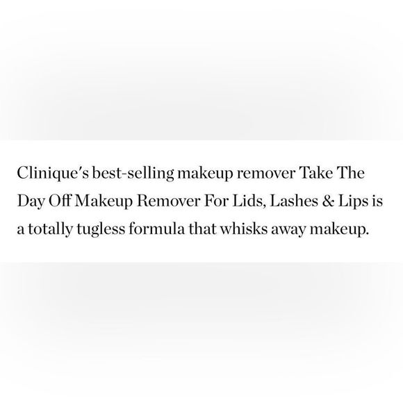 $9❤️‍🔥 Clinique Take the Day Off Makeup Remover Travel Size 🧼 NEW - Picture 3 of 5